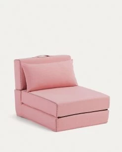Arty Pouffe Bed In Pink 70 X 89 (200) Cm | Kave Home