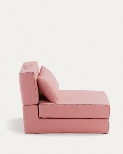 Arty Pouffe Bed In Pink 70 X 89 (200) Cm | Kave Home -Quality Furniture Store S474VA23 1V02