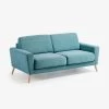 Narnia 3 Seater Sofa In Turquoise 192 Cm | Kave Home 1 Narnia 3 Seater Sofa In Turquoise 192 Cm | Kave Home -Quality Furniture Store S481LD80 1V01