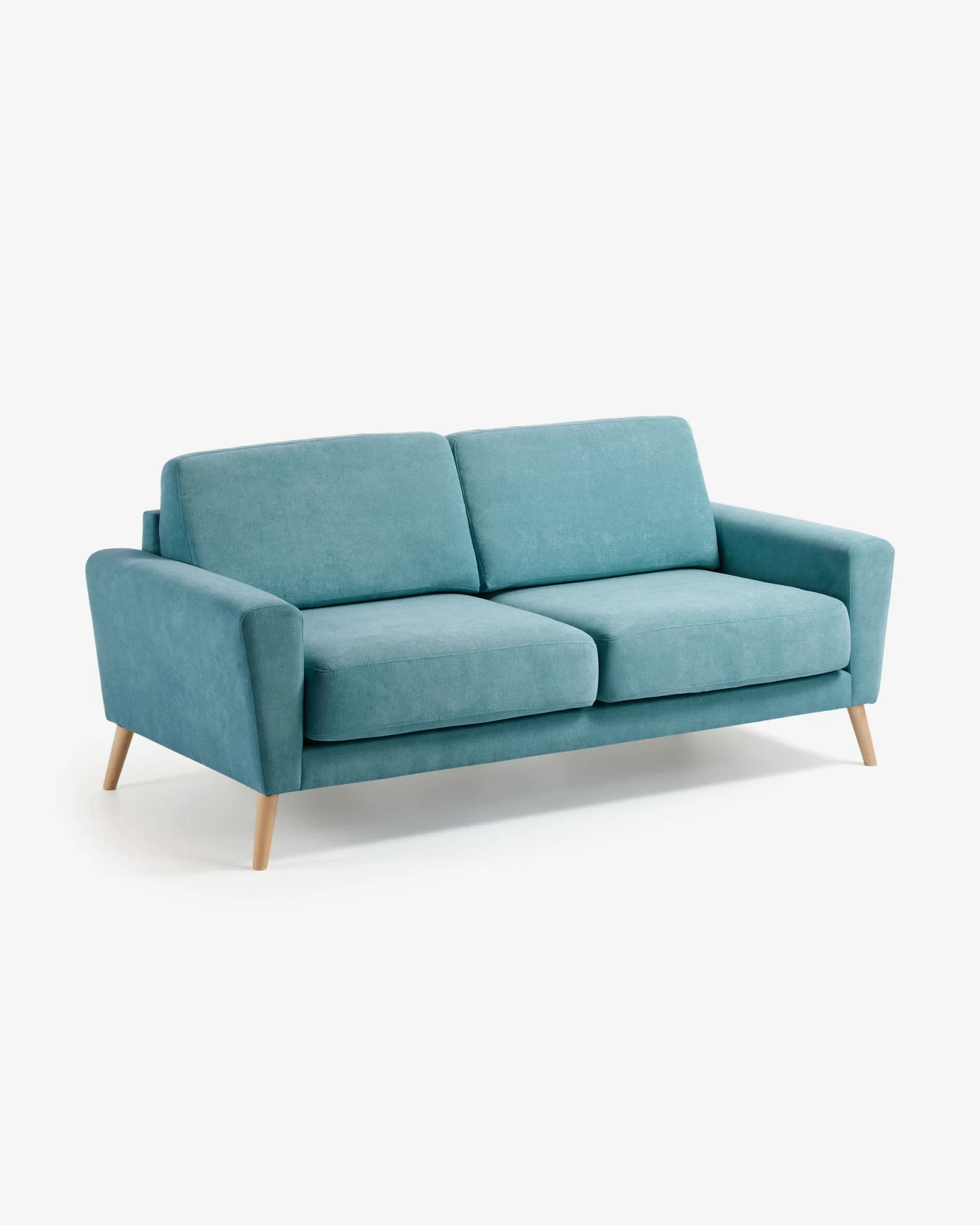 Narnia 3 Seater Sofa In Turquoise 192 Cm | Kave Home 3 Narnia 3 Seater Sofa In Turquoise 192 Cm | Kave Home