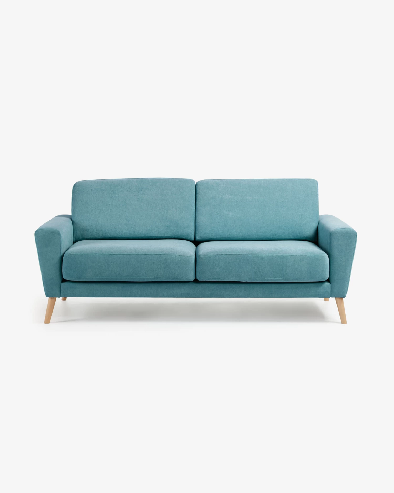 Narnia 3 Seater Sofa In Turquoise 192 Cm | Kave Home 5 Narnia 3 Seater Sofa In Turquoise 192 Cm | Kave Home - Image 3