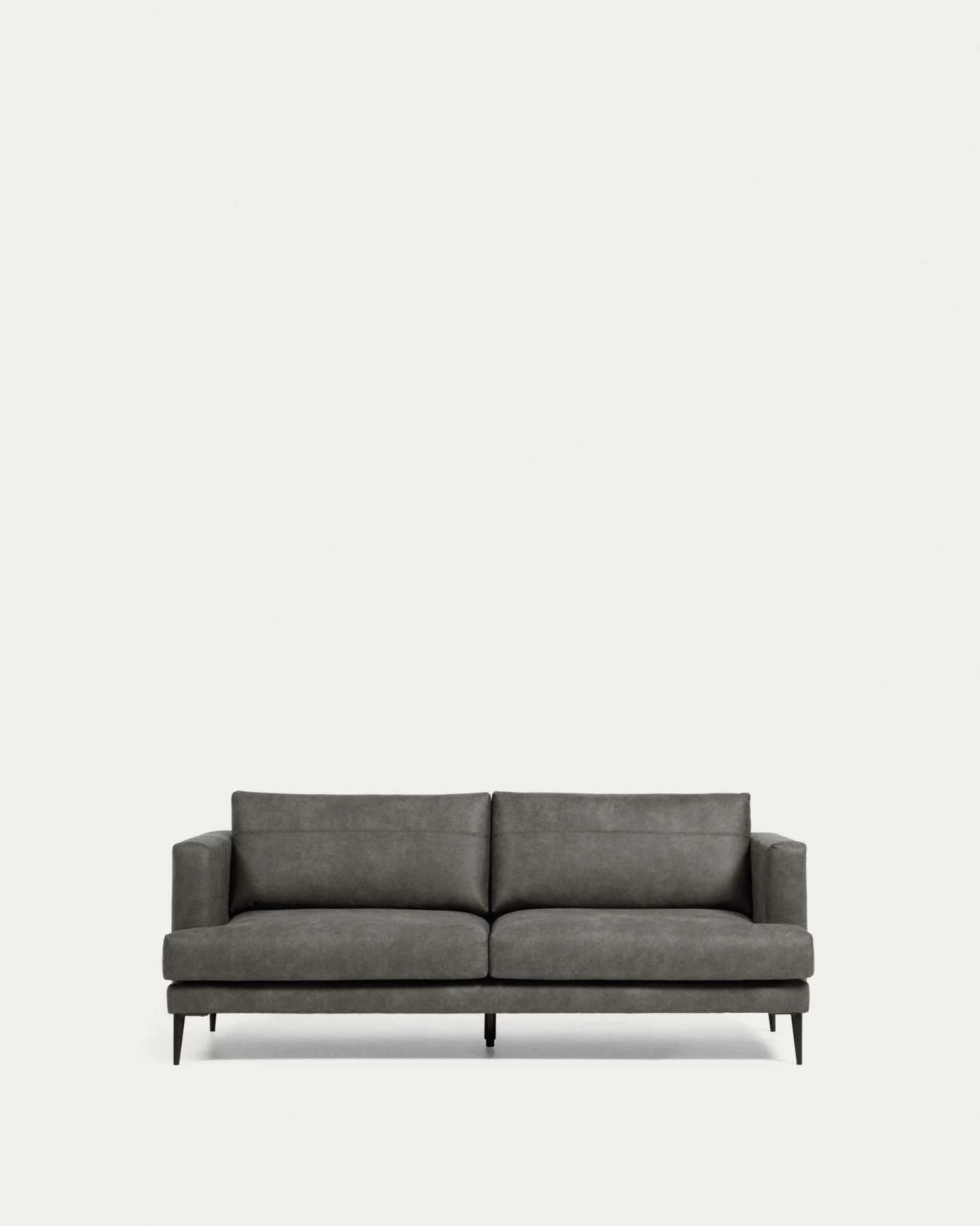 Tanya 2 Seater Sofa Upholstered In Dark Grey 183 Cm 3 Tanya 2 Seater Sofa Upholstered In Dark Grey 183 Cm