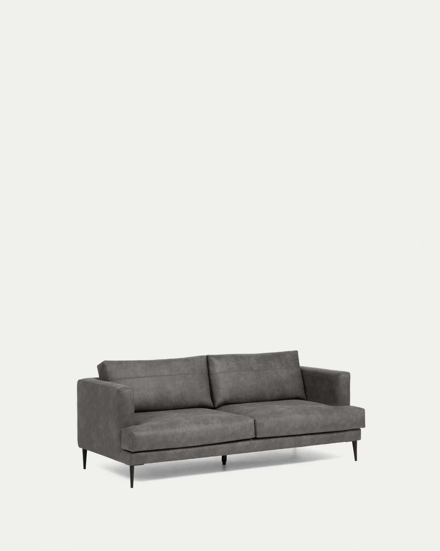 Tanya 2 Seater Sofa Upholstered In Dark Grey 183 Cm 8 Tanya 2 Seater Sofa Upholstered In Dark Grey 183 Cm - Image 6
