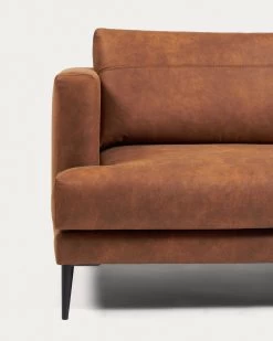 Tanya 2 Seater Sofa Upholstered In Light Brown 183 Cm | Kave Home -Quality Furniture Store S490PT86 1D01