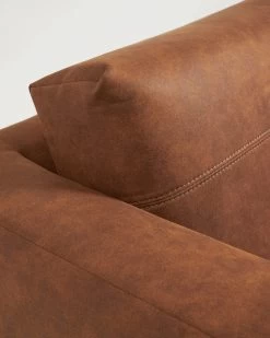 Tanya 2 Seater Sofa Upholstered In Light Brown 183 Cm | Kave Home -Quality Furniture Store S490PT86 1D03