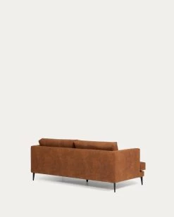 Tanya 2 Seater Sofa Upholstered In Light Brown 183 Cm | Kave Home -Quality Furniture Store S490PT86 1V04