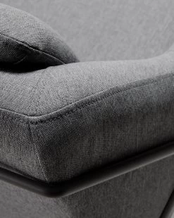 Brida 2 Seater Sofa In Dark Grey 128 Cm | Kave Home 14 Brida 2 Seater Sofa In Dark Grey 128 Cm | Kave Home -Quality Furniture Store S521J02 1D01