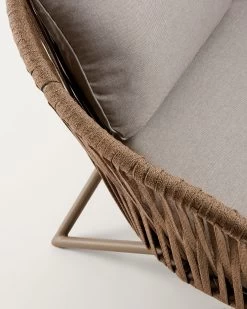 Branzie Armchair In Brown Cord | Kave Home -Quality Furniture Store S555J36 1D01