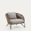 Branzie Armchair In Brown Cord | Kave Home