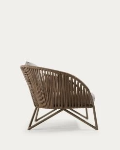 Branzie Armchair In Brown Cord | Kave Home -Quality Furniture Store S555J36 1V04