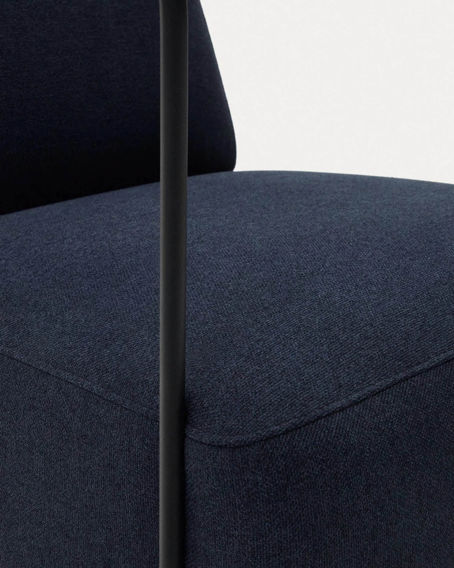 Gamer Armchair In Blue And Metal With Black Finish | Kave Home 10 Gamer Armchair In Blue And Metal With Black Finish | Kave Home - Image 8