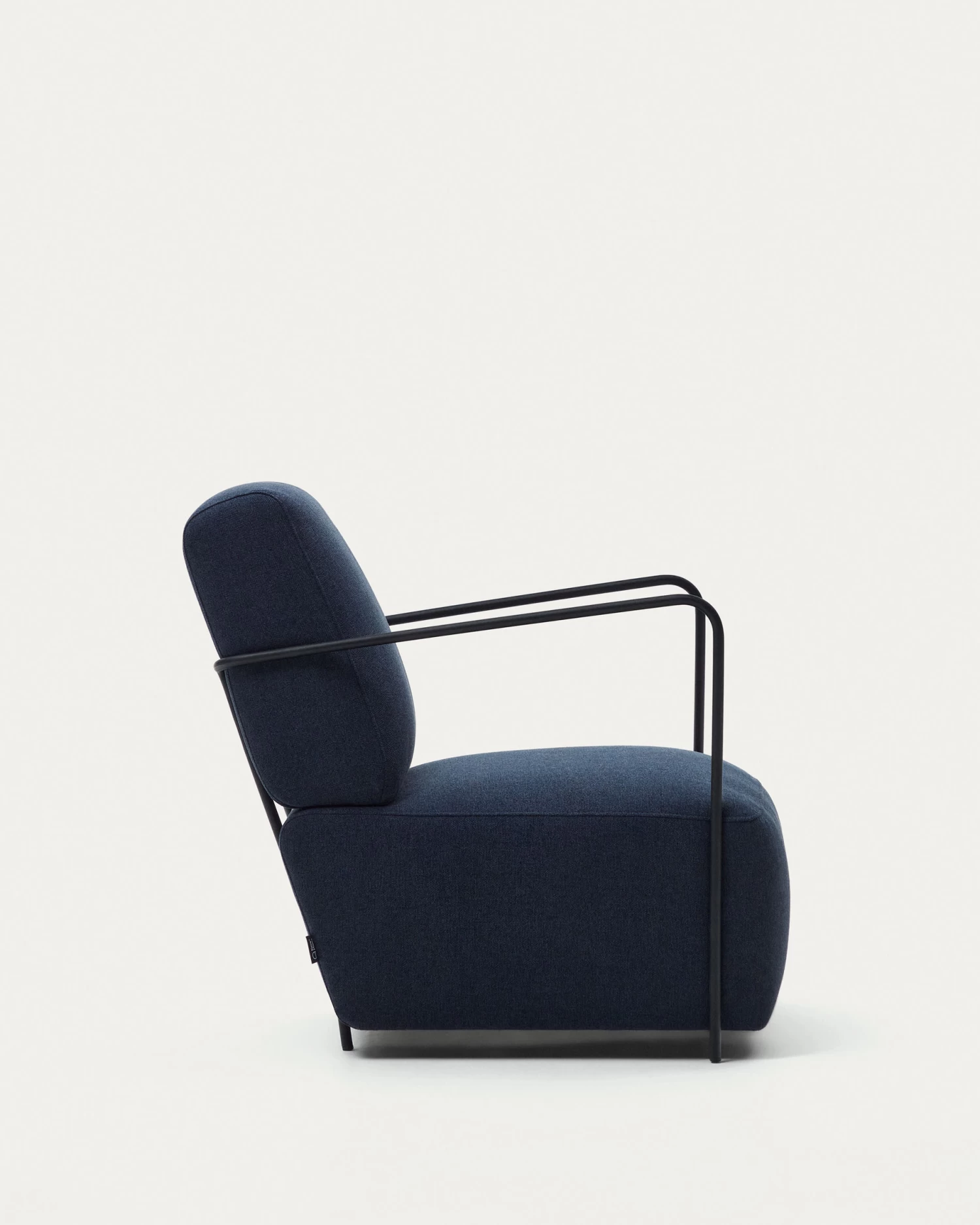 Gamer Armchair In Blue And Metal With Black Finish | Kave Home 9 Gamer Armchair In Blue And Metal With Black Finish | Kave Home - Image 7