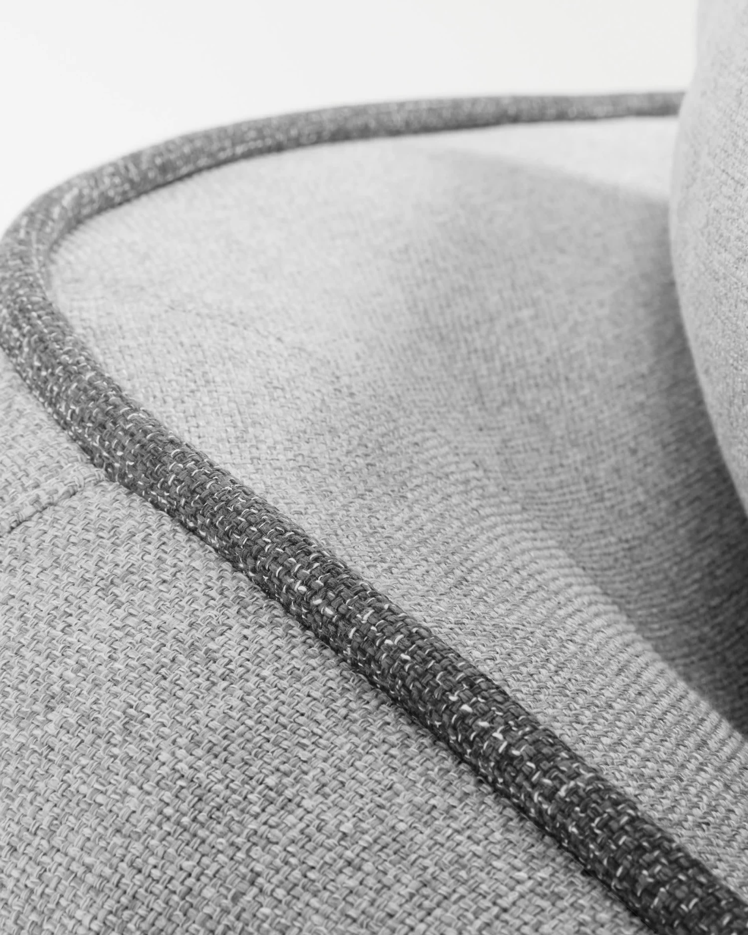 Safira 2-seater Sofa In Light Grey 180 Cm | Kave Home 4 Safira 2-seater Sofa In Light Grey 180 Cm | Kave Home - Image 2