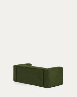 Blok 2 Seater Sofa In Green Wide Seam Corduroy 210 Cm | Kave Home 18 Blok 2 Seater Sofa In Green Wide Seam Corduroy 210 Cm | Kave Home -Quality Furniture Store S571LN19 1V04