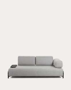 Module 3 Seaters Compo Light Grey 232 Cm | Kave Home -Quality Furniture Store S583BB14 1V04