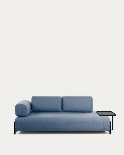 Module 3 Seaters Compo Blue 232 Cm | Kave Home 17 Module 3 Seaters Compo Blue 232 Cm | Kave Home -Quality Furniture Store S583BB26 1V03