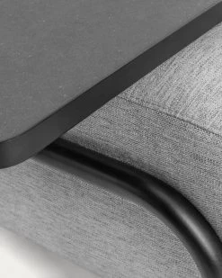 Compo 3 Seater Sofa With Large Tray In Light Grey 252 Cm | Kave Home 12 Compo 3 Seater Sofa With Large Tray In Light Grey 252 Cm | Kave Home -Quality Furniture Store S587BB14 1D02