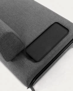 Compo 3 Seater Sofa In Dark Grey 232 Cm | Kave Home 15 Compo 3 Seater Sofa In Dark Grey 232 Cm | Kave Home -Quality Furniture Store S589BB02 1D02