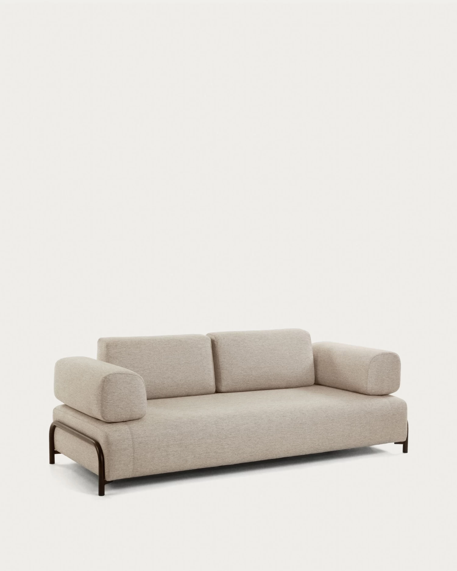 Compo 3 Seater Sofa In Beige, 232 Cm 8 Compo 3 Seater Sofa In Beige, 232 Cm - Image 6