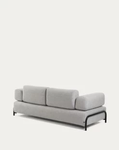 Compo 3 Seater Sofa In Light Grey 232 Cm | Kave Home -Quality Furniture Store S589BB14 1V03