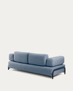 Compo 3 Seater Sofa In Blue 232 Cm | Kave Home -Quality Furniture Store S589BB26 1V03