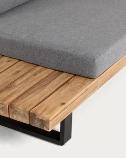 Zalika 5-seater Corner Sofa And Solid Acacia Coffee Table Set (100% FSC) | Kave Home 14 Zalika 5-seater Corner Sofa And Solid Acacia Coffee Table Set (100% FSC) | Kave Home -Quality Furniture Store S639M46 1D01