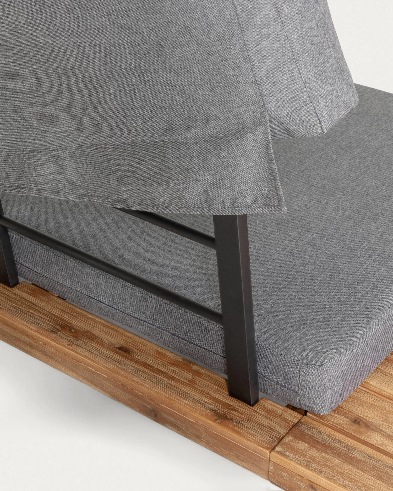 Zalika 5-seater Corner Sofa And Solid Acacia Coffee Table Set (100% FSC) | Kave Home 9 Zalika 5-seater Corner Sofa And Solid Acacia Coffee Table Set (100% FSC) | Kave Home - Image 7