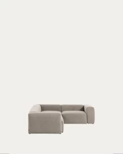 Blok 4 Seater Corner Sofa In Beige 320 X 230 Cm / 230 X 320 Cm | Kave Home -Quality Furniture Store S683GR39 1V03