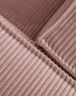 Blok 6 Seater Corner Sofa In Pink Wide Seam Corduroy 320 X 320 Cm | Kave Home 14 Blok 6 Seater Corner Sofa In Pink Wide Seam Corduroy 320 X 320 Cm | Kave Home -Quality Furniture Store S684LN24 1D03