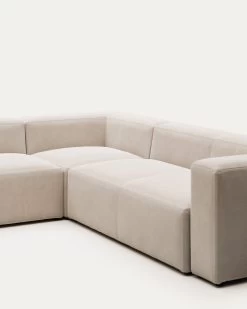 Blok 5 Seater Corner Sofa In Beige, 320 X 290 Cm / 290 X 320 Cm 13 Blok 5 Seater Corner Sofa In Beige, 320 X 290 Cm / 290 X 320 Cm -Quality Furniture Store S685GR39 1D01