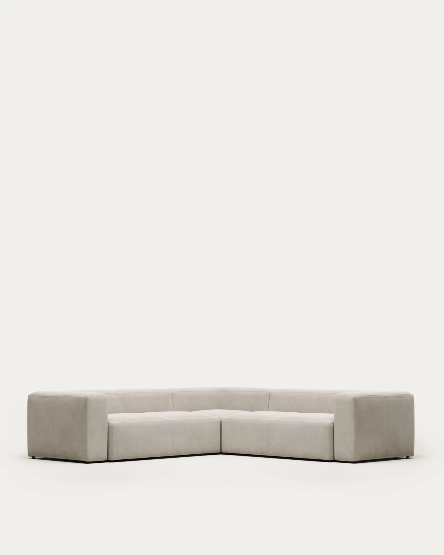 Blok 4 Seater Corner Sofa In Beige 290 X 290 Cm | Kave Home 3 Blok 4 Seater Corner Sofa In Beige 290 X 290 Cm | Kave Home