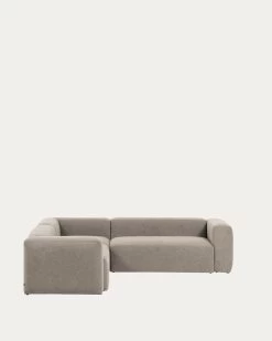 Blok 4 Seater Corner Sofa In Beige 290 X 290 Cm | Kave Home 17 Blok 4 Seater Corner Sofa In Beige 290 X 290 Cm | Kave Home -Quality Furniture Store S686GR39 1V03