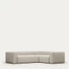 Blok 3 Seater Corner Sofa In Beige, 290 X 230 Cm / 230 Cm 290 Cm 1 Blok 3 Seater Corner Sofa In Beige, 290 X 230 Cm / 230 Cm 290 Cm -Quality Furniture Store S717GR39 1V01