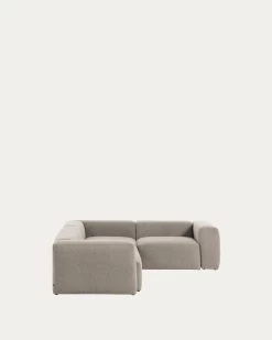 Blok 3 Seater Corner Sofa In Beige, 290 X 230 Cm / 230 Cm 290 Cm -Quality Furniture Store S717GR39 1V03
