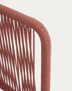 Nadin 2 Seater Sofa In Terracotta Cord With Galvanised Steel Legs 135 Cm | Kave Home -Quality Furniture Store S737J86 1D03