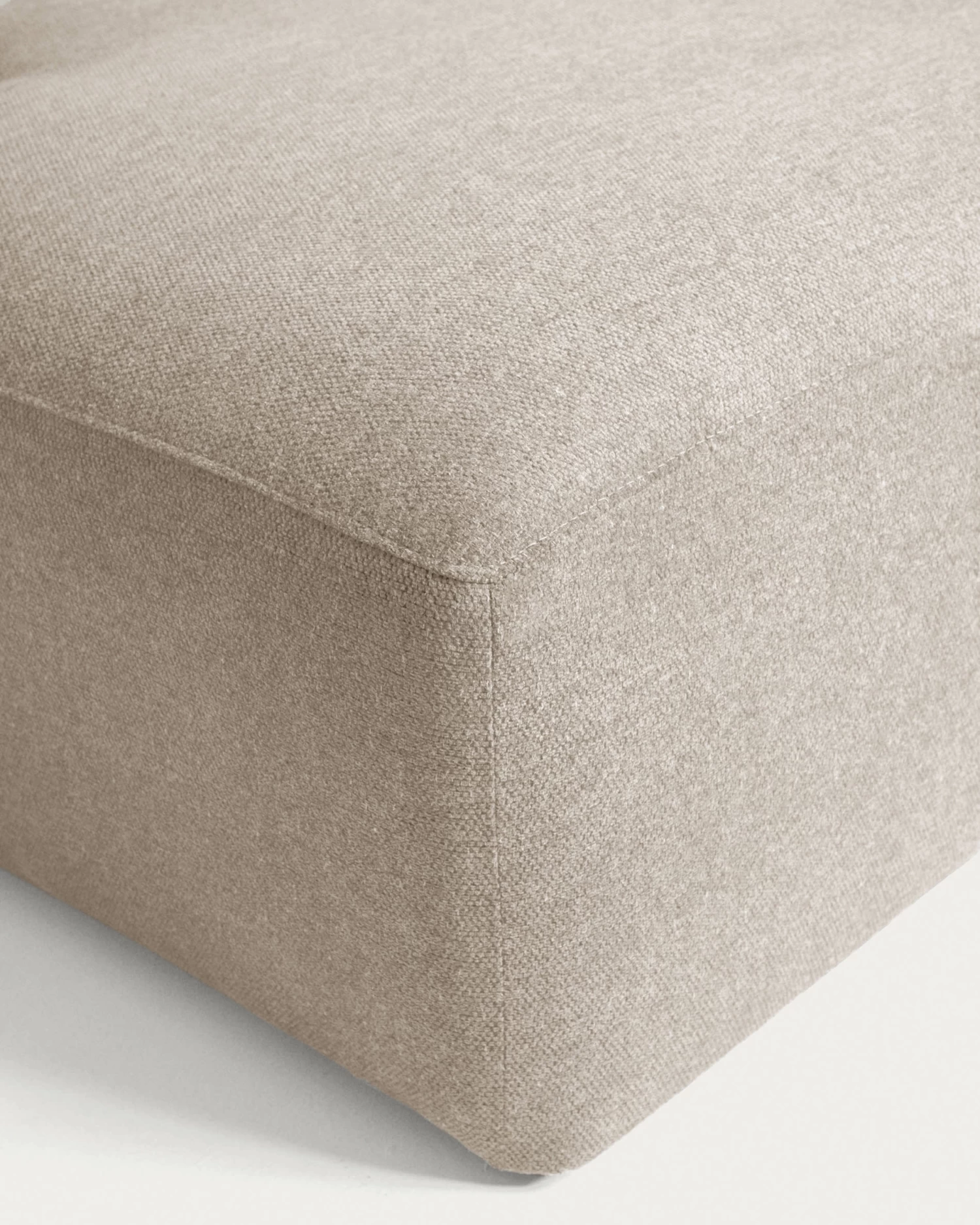 Blok 3 Seater Sofa With Left-hand Chaise Longue In Beige 300 Cm | Kave Home 8 Blok 3 Seater Sofa With Left-hand Chaise Longue In Beige 300 Cm | Kave Home - Image 6