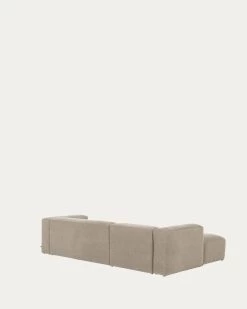 Blok 3 Seater Sofa With Left-hand Chaise Longue In Beige 300 Cm | Kave Home 18 Blok 3 Seater Sofa With Left-hand Chaise Longue In Beige 300 Cm | Kave Home -Quality Furniture Store S751GR39 1V04