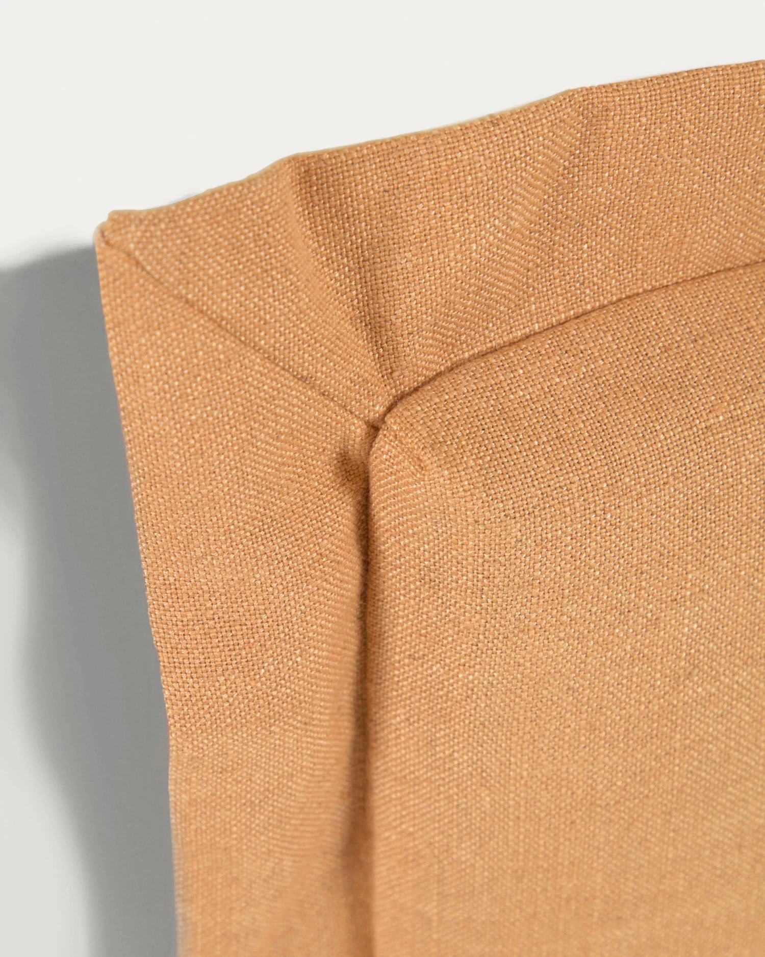 Tanit Headboard With Mustard Linen Removable Cover For 160 Cm Beds | Kave Home 5 Tanit Headboard With Mustard Linen Removable Cover For 160 Cm Beds | Kave Home - Image 3