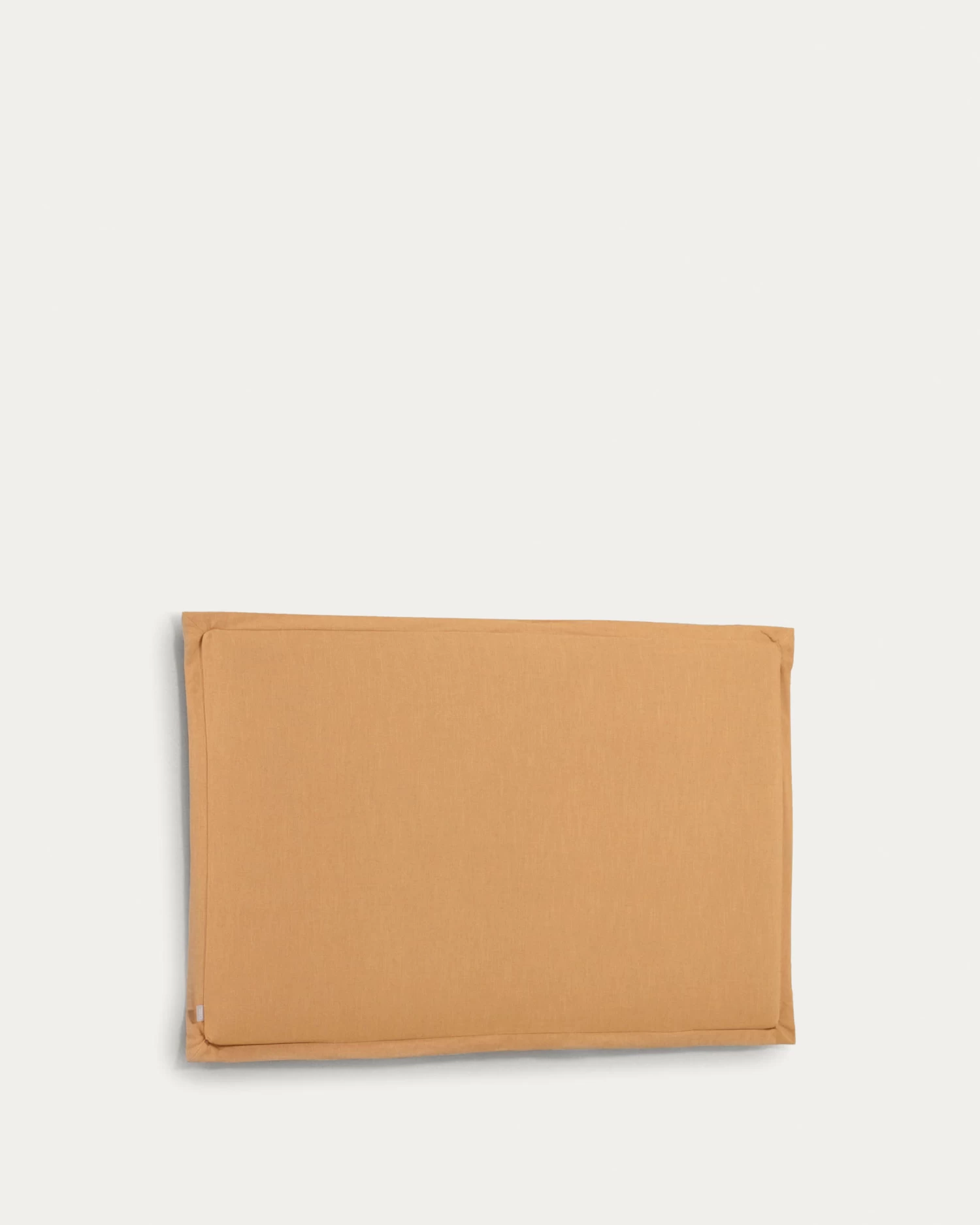 Tanit Headboard With Mustard Linen Removable Cover For 160 Cm Beds | Kave Home 3 Tanit Headboard With Mustard Linen Removable Cover For 160 Cm Beds | Kave Home