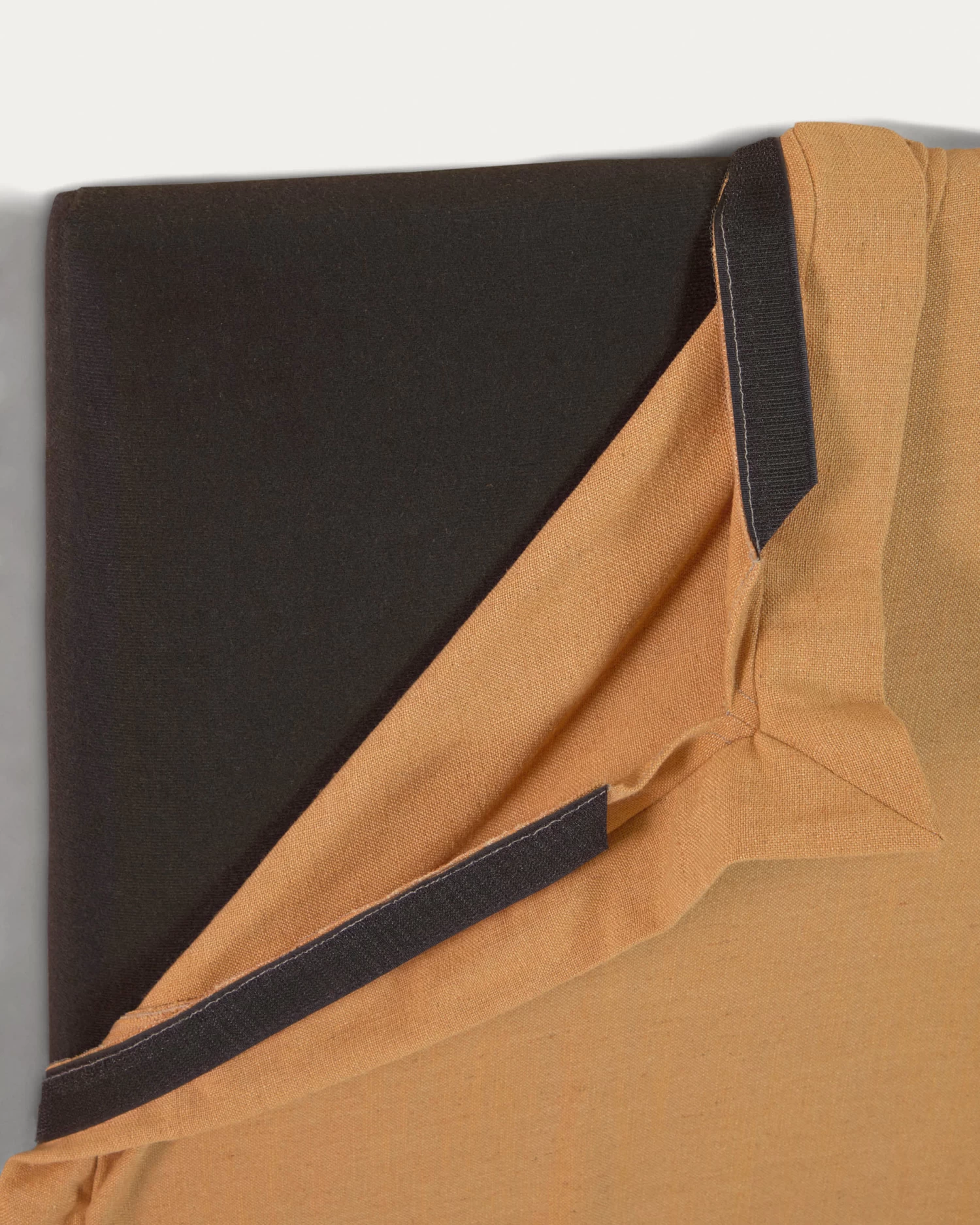 Tanit Headboard With Mustard Linen Removable Cover For 200 Cm Beds | Kave Home 7 Tanit Headboard With Mustard Linen Removable Cover For 200 Cm Beds | Kave Home - Image 5