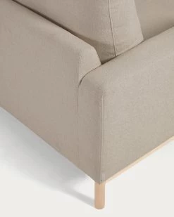 Mihaela 3 Seater Sofa With Left-hand Chaise Longue In Grey Fleece 264 Cm | Kave Home 16 Mihaela 3 Seater Sofa With Left-hand Chaise Longue In Grey Fleece 264 Cm | Kave Home -Quality Furniture Store S805 40I PS03 1D03