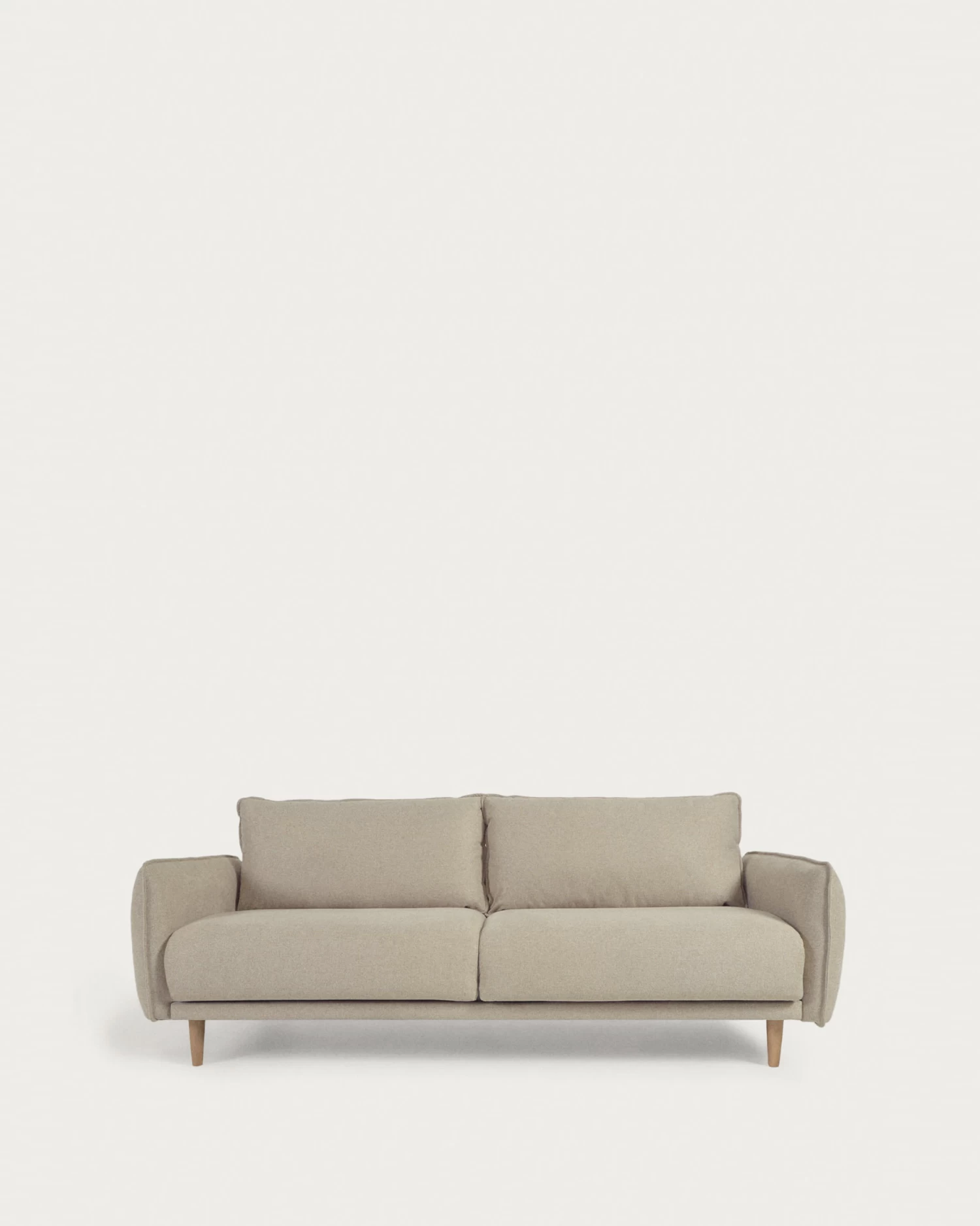3 Seater Carlota Sofa In Beige 213 Cm | Kave Home 3 3 Seater Carlota Sofa In Beige 213 Cm | Kave Home