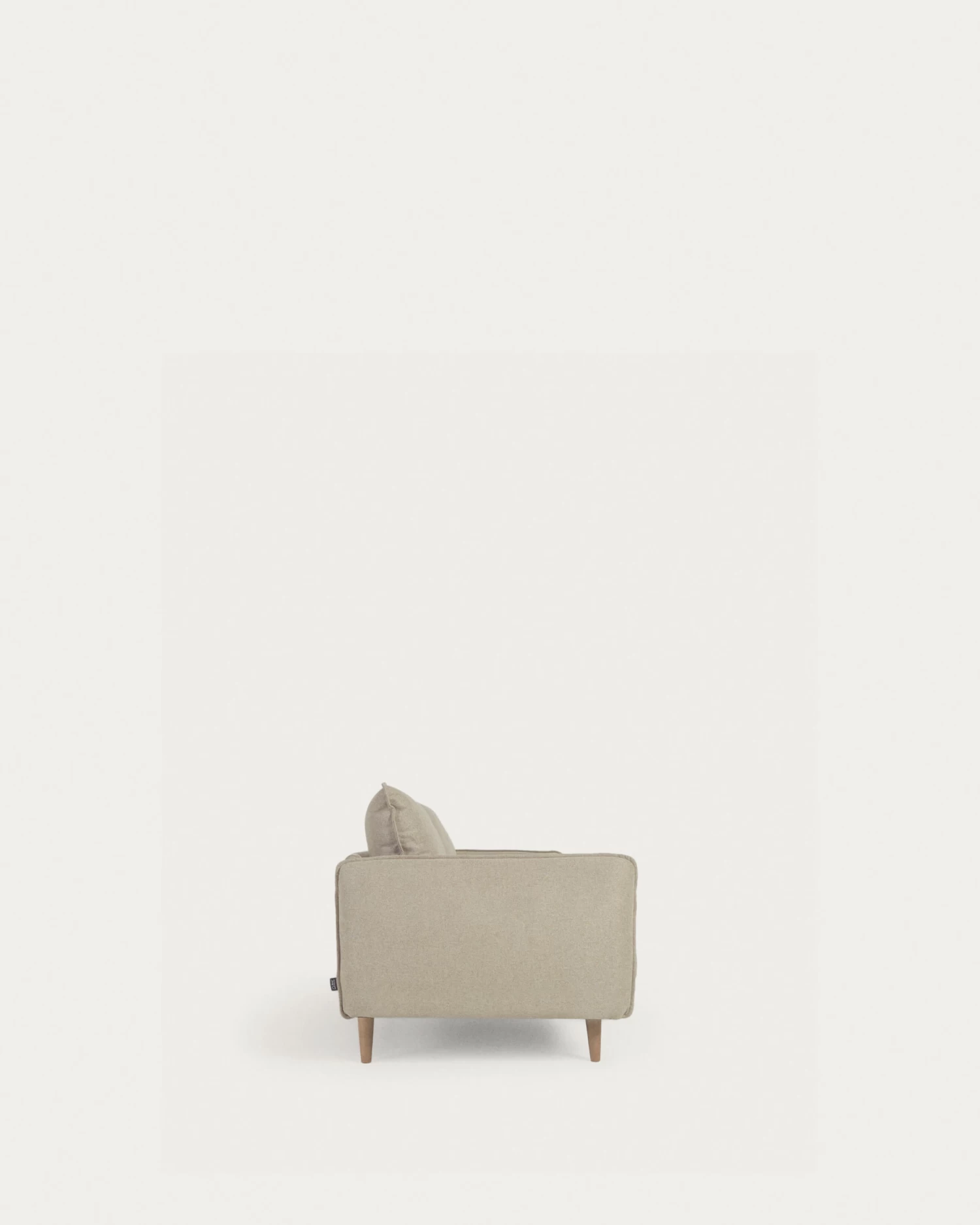 3 Seater Carlota Sofa In Beige 213 Cm | Kave Home 10 3 Seater Carlota Sofa In Beige 213 Cm | Kave Home - Image 8