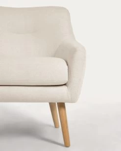 Candela Armchair In White Fleece | Kave Home 18 Candela Armchair In White Fleece | Kave Home -Quality Furniture Store S808 10 PS33 1D03