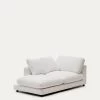 Gala Left Chaise Longue In White, 193 X 105 Cm -Quality Furniture Store S821CHIZSE05 1V01