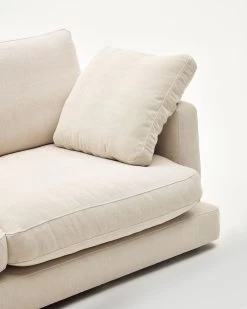 Gala 3 Seater Sofa In Beige 210 Cm | Kave Home -Quality Furniture Store S821 30 SE12 1D02