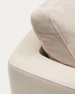 Gala 4 Seater Sofa With Right Side Chaise Longue In Beige 300 Cm | Kave Home -Quality Furniture Store S821 41 SE12 1D03