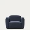 Neom Modular Armchair In Blue | Kave Home 2 Neom Modular Armchair In Blue | Kave Home -Quality Furniture Store S82610AU25 1V01