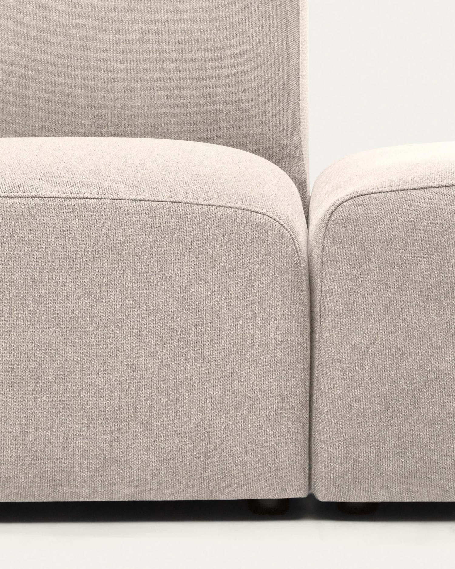 Neom 1 Seater Modular Sofa With Back Module In Beige 169 Cm | Kave Home 6 Neom 1 Seater Modular Sofa With Back Module In Beige 169 Cm | Kave Home - Image 4