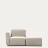 Neom 1 Seater Modular Sofa With Back Module In Beige 169 Cm | Kave Home -Quality Furniture Store S82611AU12 1V01